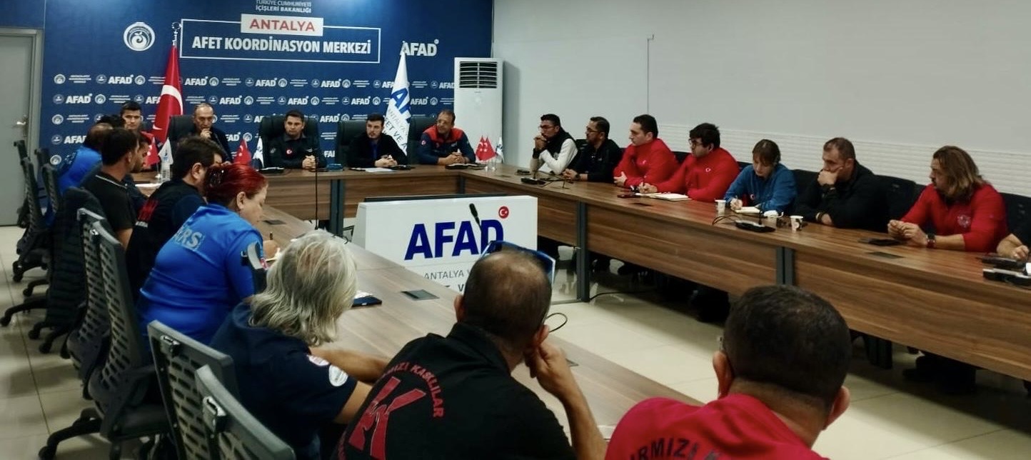 Afete hazır Antalya toplantısı 