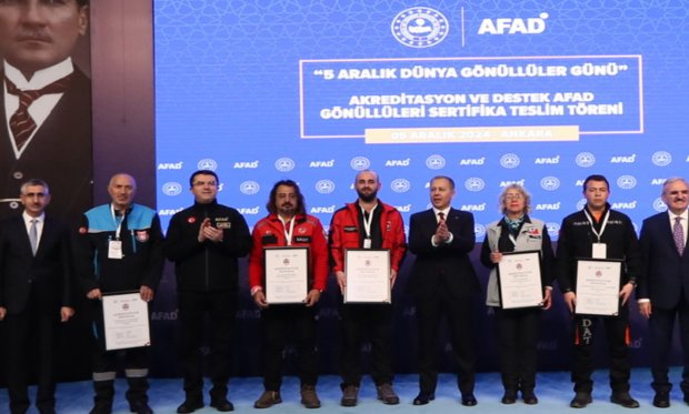 Akreditasyon Sertifika töreni 
